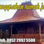 PEMBUATAN RUMAH JOGLO DI JEPARA JAWA TENGAH