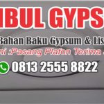 TIMBUL GYPSUM MURAH DI RAWALO BANYUMAS JAWA TENGAH