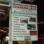 CHANDRA JAYA BENGKEL LAS LISTRIK BANYUMANIK SEMARANG JAWA TENGAH