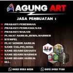 Percetakan  Prasasti Kendari Sulawesi Tenggara Agung Art