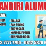 UD.MANDIRI KUSEN ALUMUNIUM DAN KACA DI BALIKPAPAN