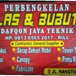 DAFQON JAYA TEKNIK BENGKEL LAS BUBUT DURI RIAU