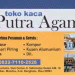 Putra Agam Toko Kaca Alumunium Di Sidomulyo Duri Bengkalis Riau