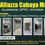 Cv Alfazza Cahaya Maju Upvc Di Dharmasraya Sumatra Barat