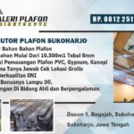 Galeri Distributor Plafon Pvc Sukoharjo Jawa Tengah