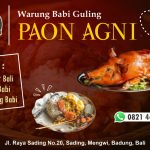 Warung Babi Guling Di Mengwi Badung Bali Babi Guling Paon Agni