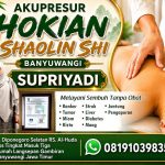 Akupresur Hokian Shaolin Shi Di Banyuwangi Jawa Timur Supriyadi