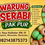 Warung Serabi di Wonosobo Jawa Tengah Serabi Pur